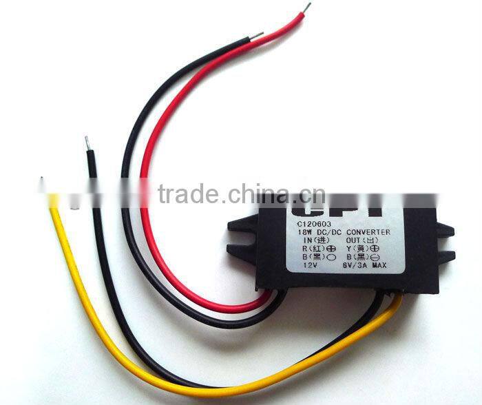 DC DC Converter step down Module 12V-20V convert to 6V ,12v to 6v car led power adapter