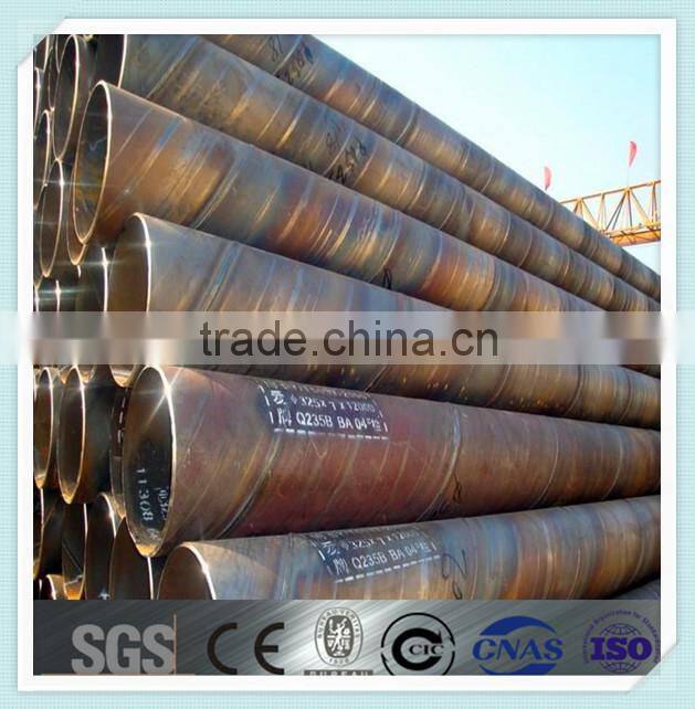 standard erw welding round steel pipe price
