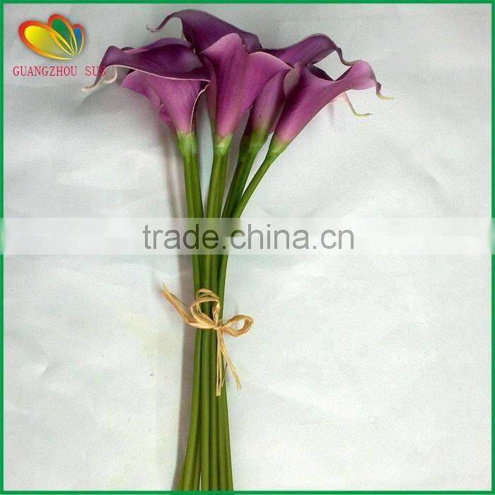 artificial mini calla lily bulbs bouquet flower for decoration