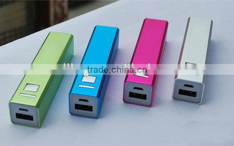 Real 2600mah Capacity USB Power Bank/Portable Mobile Charger