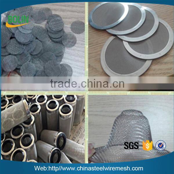 Wholesale 410 magnetic stainless steel wire netting/metal fabric/woven screen mesh