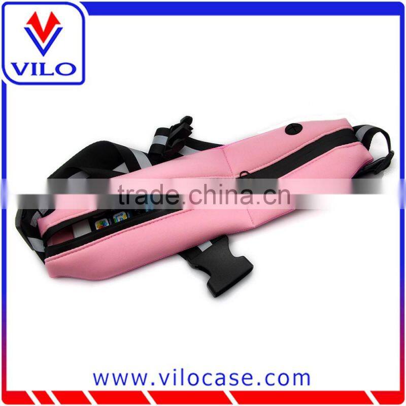 High Quality Breathable Neoprene Running Belt /Sport waist bag