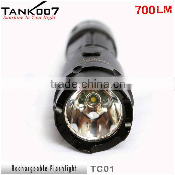 Rechargeable Led Outdoor Lamp R5 Flashlight Torch Manufacturer TC01