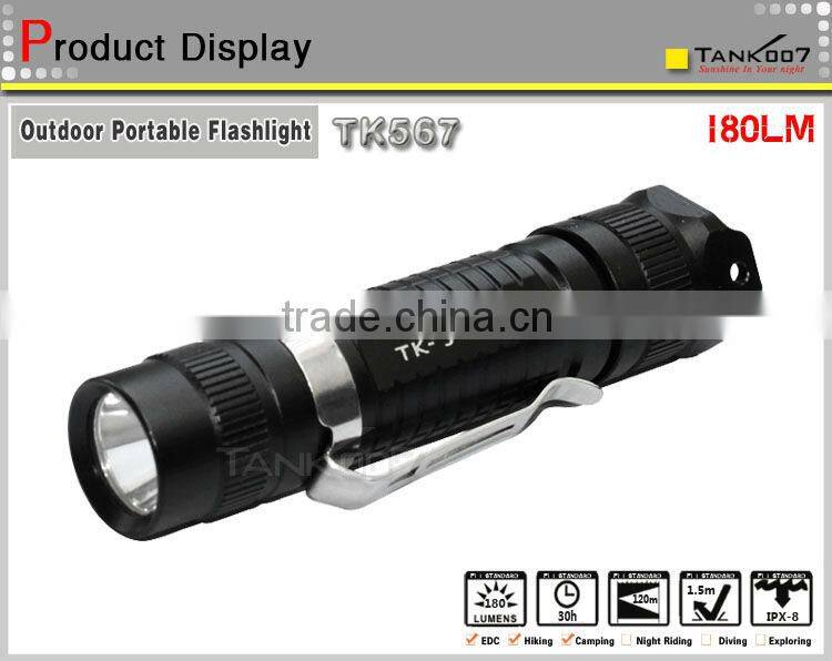 High quality led flashlight with AA battery ( TK567)