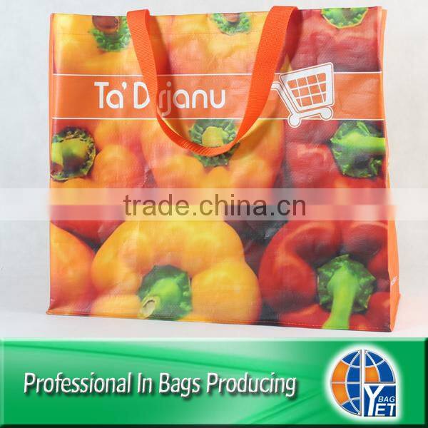 Eco-friendly cheap poly woven reusable elegant shopping bag
