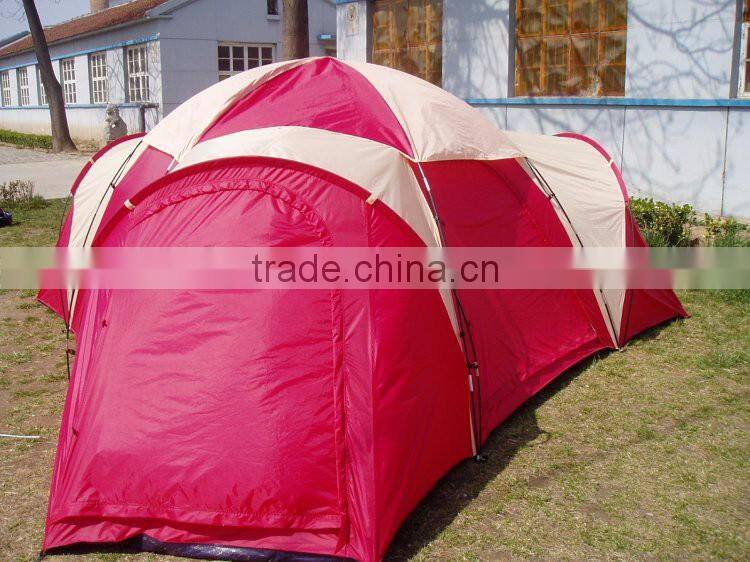3 Room 6 Person Extra Large Family Camping Tent