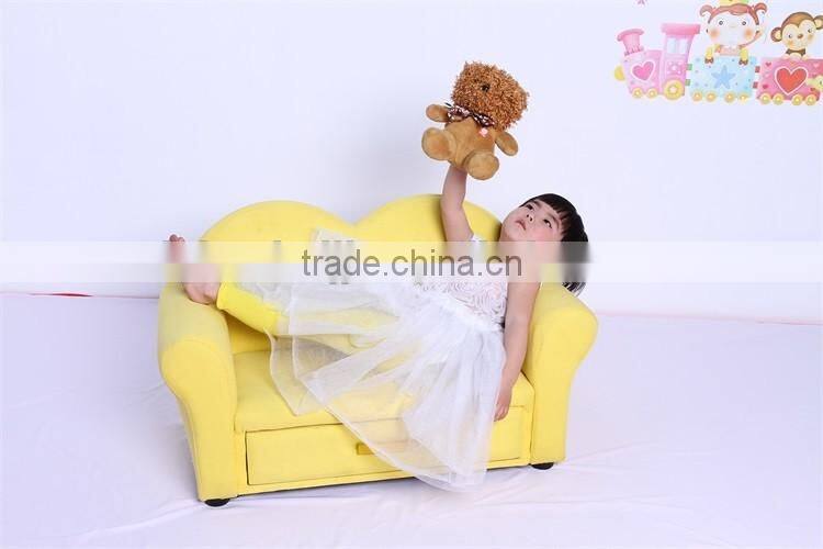 Baby Furniture Two Seat Sofa with Storage