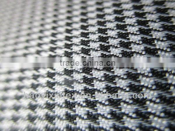 100% polyester Houndstooth Fabric For Clothing