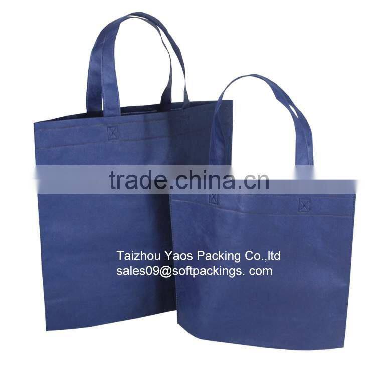 wholesale reusable shopping bag, custom non woven tote bag with zipper, new design non woven shopping bag
