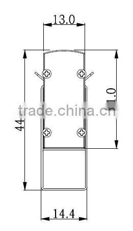 DMX512 Control IP67 Waterproof Aluminum profile for LED Strip light aluminum profile extrusion