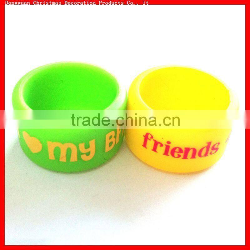 2015 new product beautiful women silicone finger ring