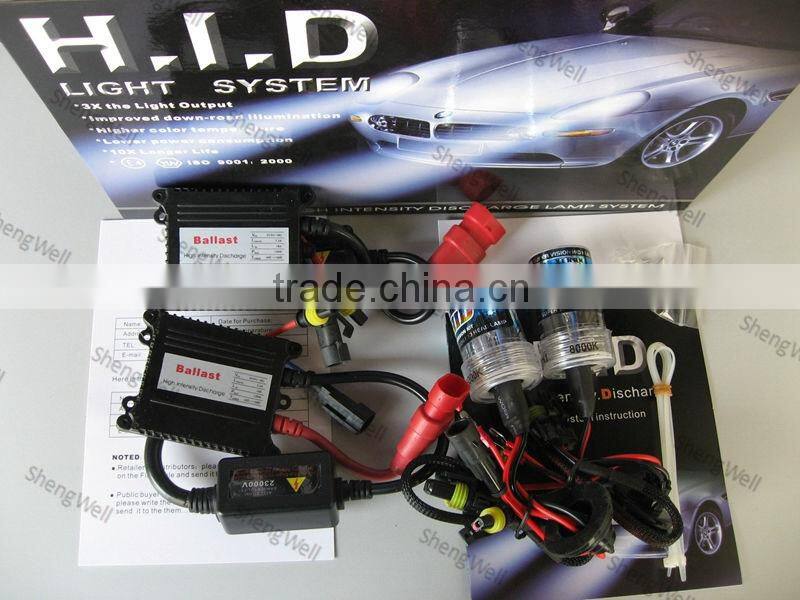 ShengWell Auto hid xenon 12v/24v/35w/55w AC/DC hid xenon conversion kit