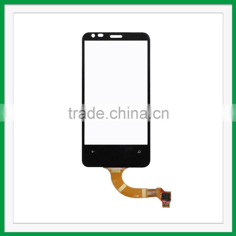 High Quality Black Touch Screen Glass Panel Digitizer Replacement Parts For Nokia Lumia N620