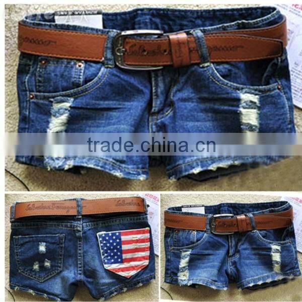 2015 korean style fashion american flag shorts JXH376
