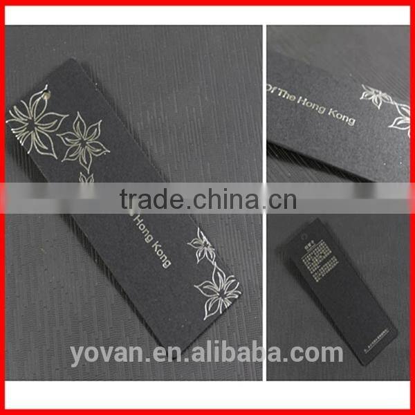 New China Fashion and Cheap Price Tag Recycled Paper Custom