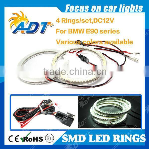 SMD LED Angel eyes kit for E90 Halo rings hot sale SMD led angel eyes with projector