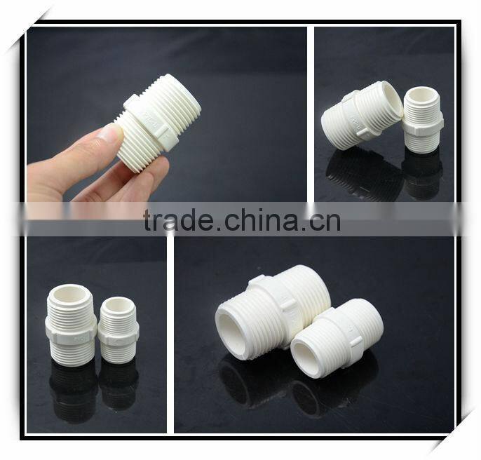 Water System BS 4346PVC-U Pipe Fitting Male Thread Coupling