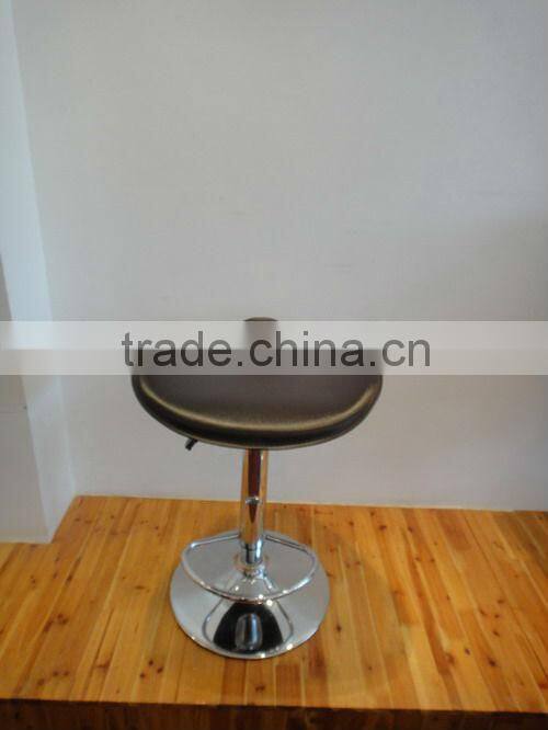 Chromed bar stool base