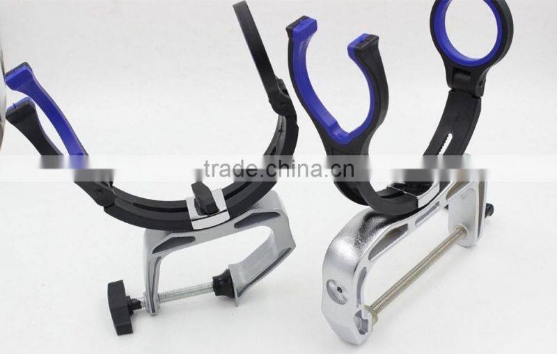 Aluminium Alloy Adjustable Clamp on Fishing Rod Holder Rods Rack