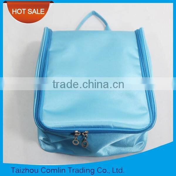 Easy Take Satin Travel Cosmetic Bag for Ladies