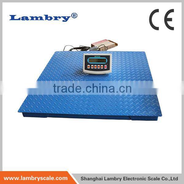Lambry 1000kg/2000kg/3000kg/ 5000kg checker plate platform scale