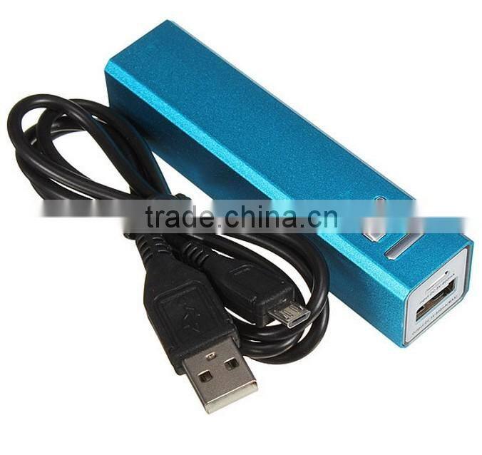 External Portable 2600mAh USB Charger Power Banks Battery For Ipone 6 6s Samsung