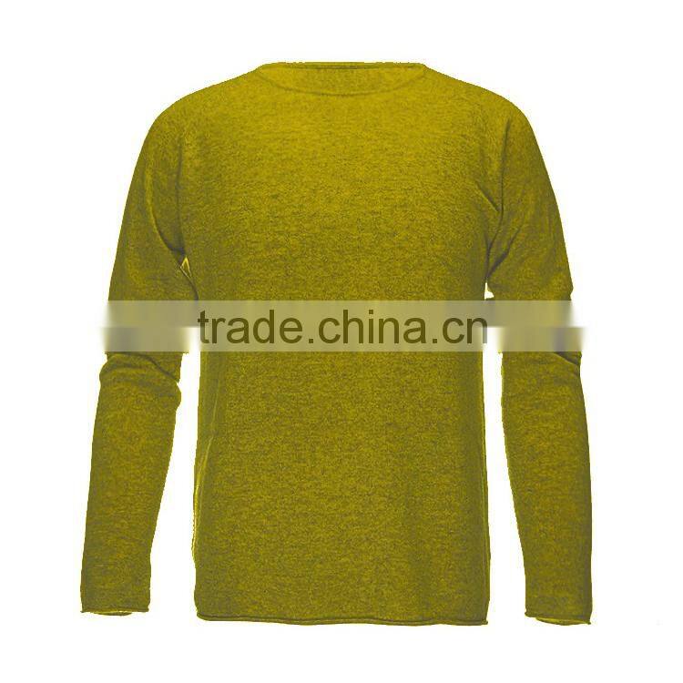 casual cashmere knitting collar sweater