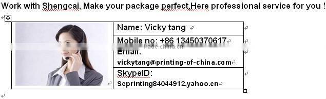 Brown Craft paper bag with sivler foil logo