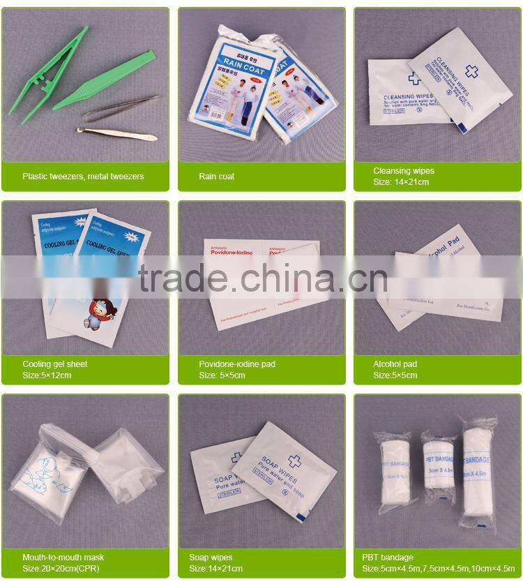 DIN13164 DIN13157 Car First Aid Kit