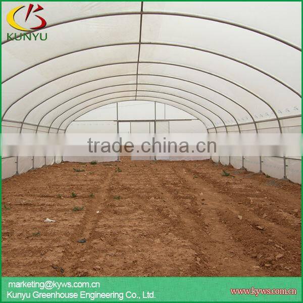 low cost high tunnel greenhouse for tomato growing