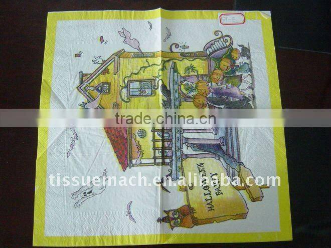 Automatic top quality high speed napkin paper printing machinery