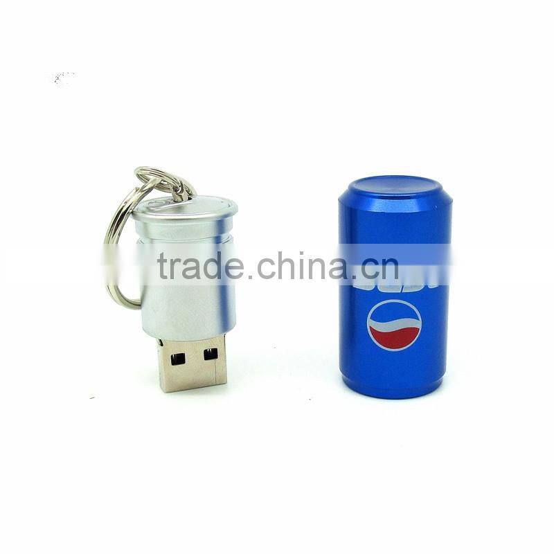 3 styles metal beer bottle usb flash drive memory stick USB 2.0 pen drive 4GB 8GB 16GB 32GB flash disk