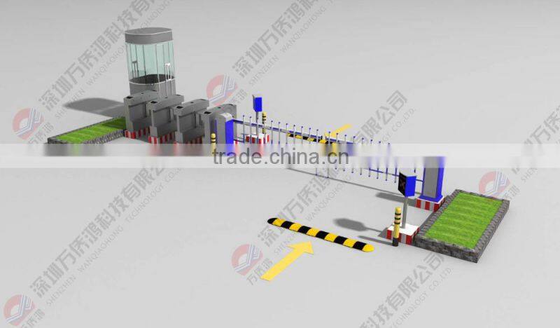 RFID Parking Lot Management System Smart Car Parking System with RFID UHF Card Reader