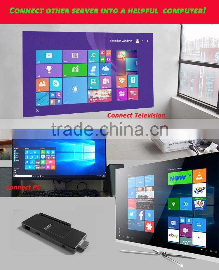 Ultra tiny pc stick, mini pc, tv stick with embeded windows 10 system, wifi, USB bluetooth 4.0, 2gb ddr3l 32gb flash hdmi