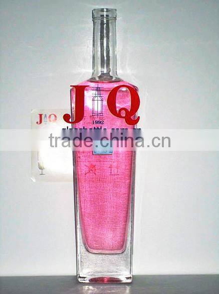 Glass Vodka bottle 750ml