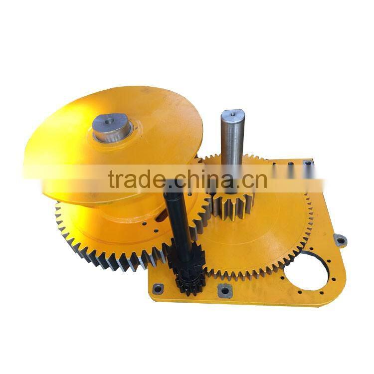 Speed transmission high rpm hand winch
