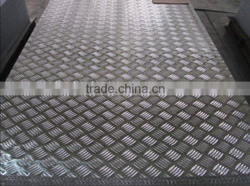 Aluminum tread plate 5 bars