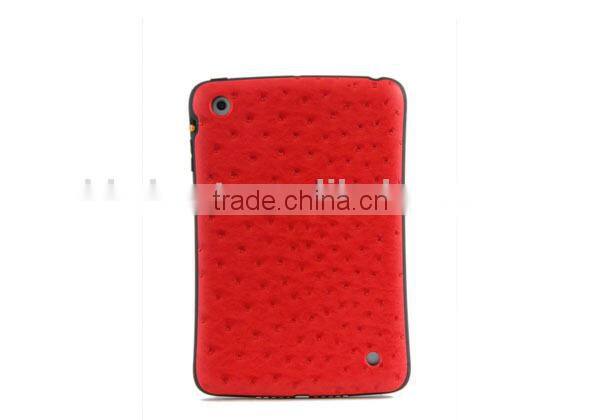 Color leather smart case for iPad mini 1/2, iFace mall Sponge design cover case for iPad