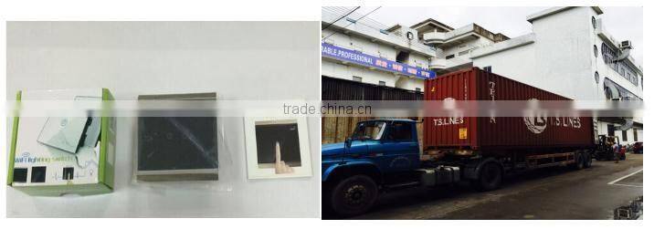 smart home 3 gangs wallpad glass cover Android and IOS phone wifi remote control switch