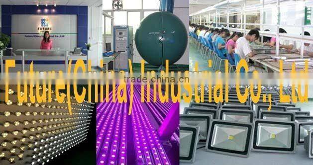 2014 3w battery operated aluminum alloy built-in 10 color changing flashlight led flashlight