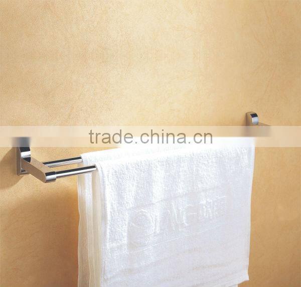Hotel double towel bar brass chrome OL-2609