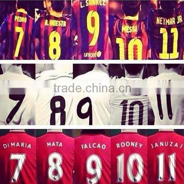 Custom made soccer uniforms