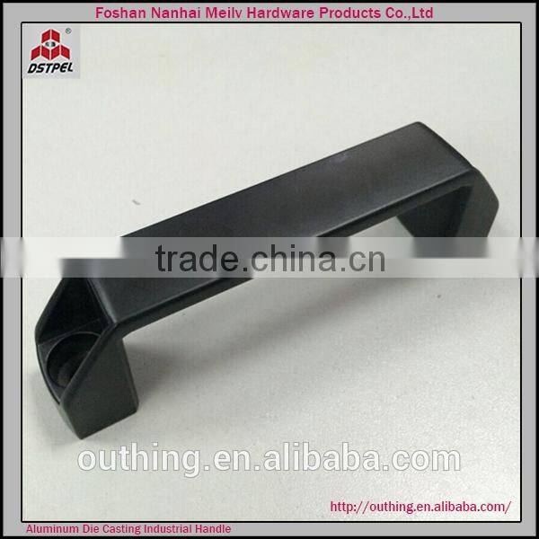 durable die casting black aluminum handle for Cutting board