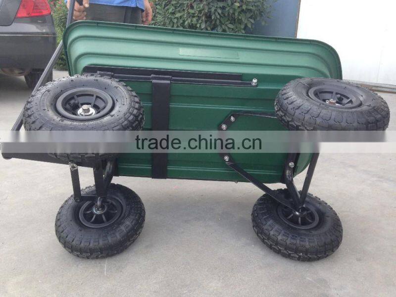 Chinese good cheap rolling garden cart