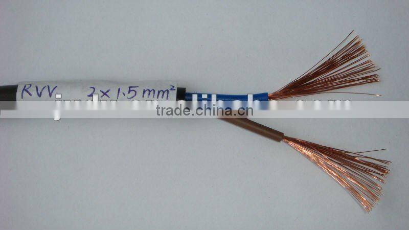 PVC jacket cable 2 wire