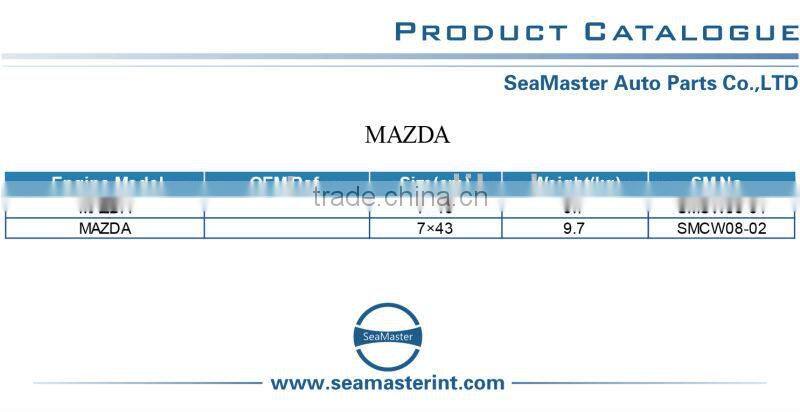 Crown wheel and pinion for MAZDA 7*46