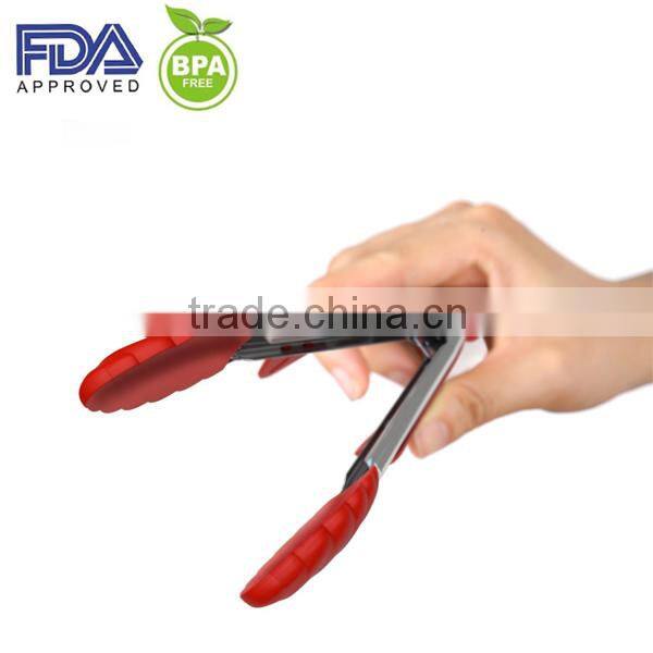 Premium Silicone Food Tongs Silicone Food Clip Kitchen Tools