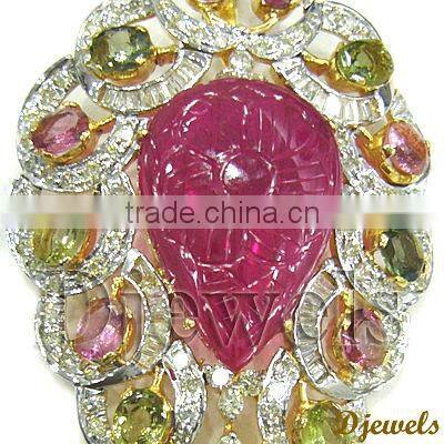 Diamond Pendants, Gold Diamond Pendants, Diamond jewelry