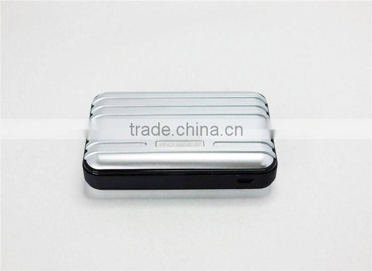 popular 3A grade battery 2 usb output power bank 6000 6600 7800mah for all kinds of mobile phone