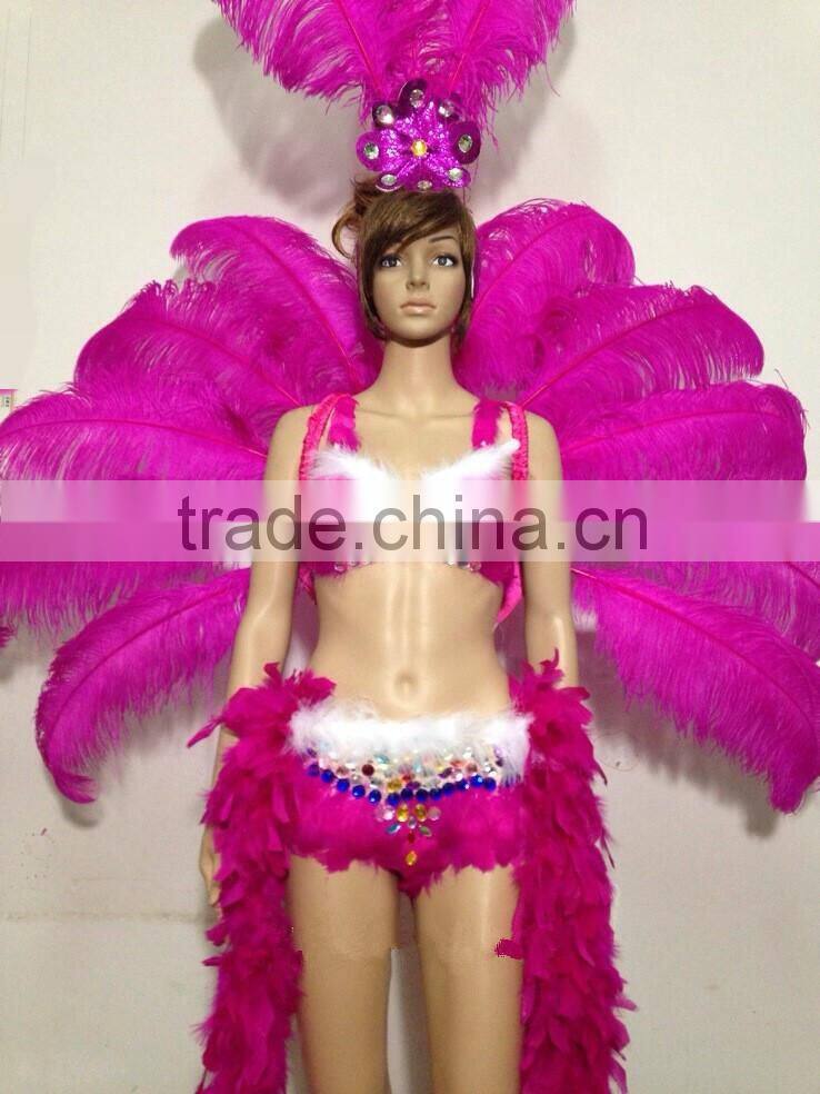 2016 white samba costume/sexy samba costumes for sale
